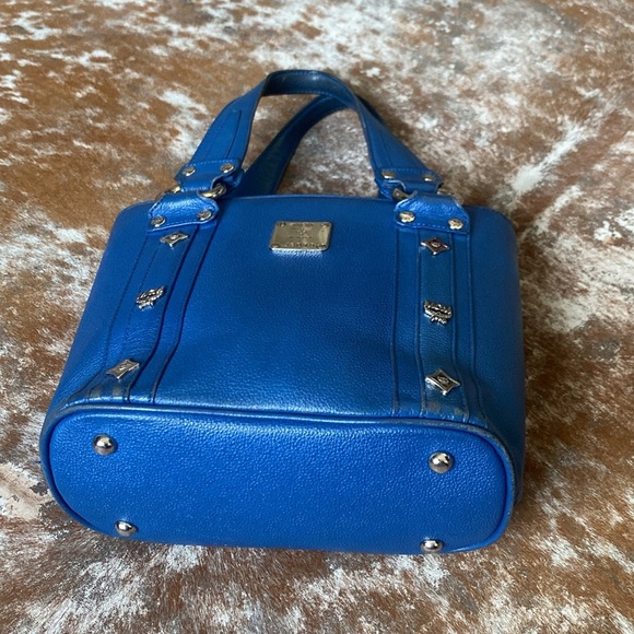 MCM Studded Mini Tote - Picture 3 of 14